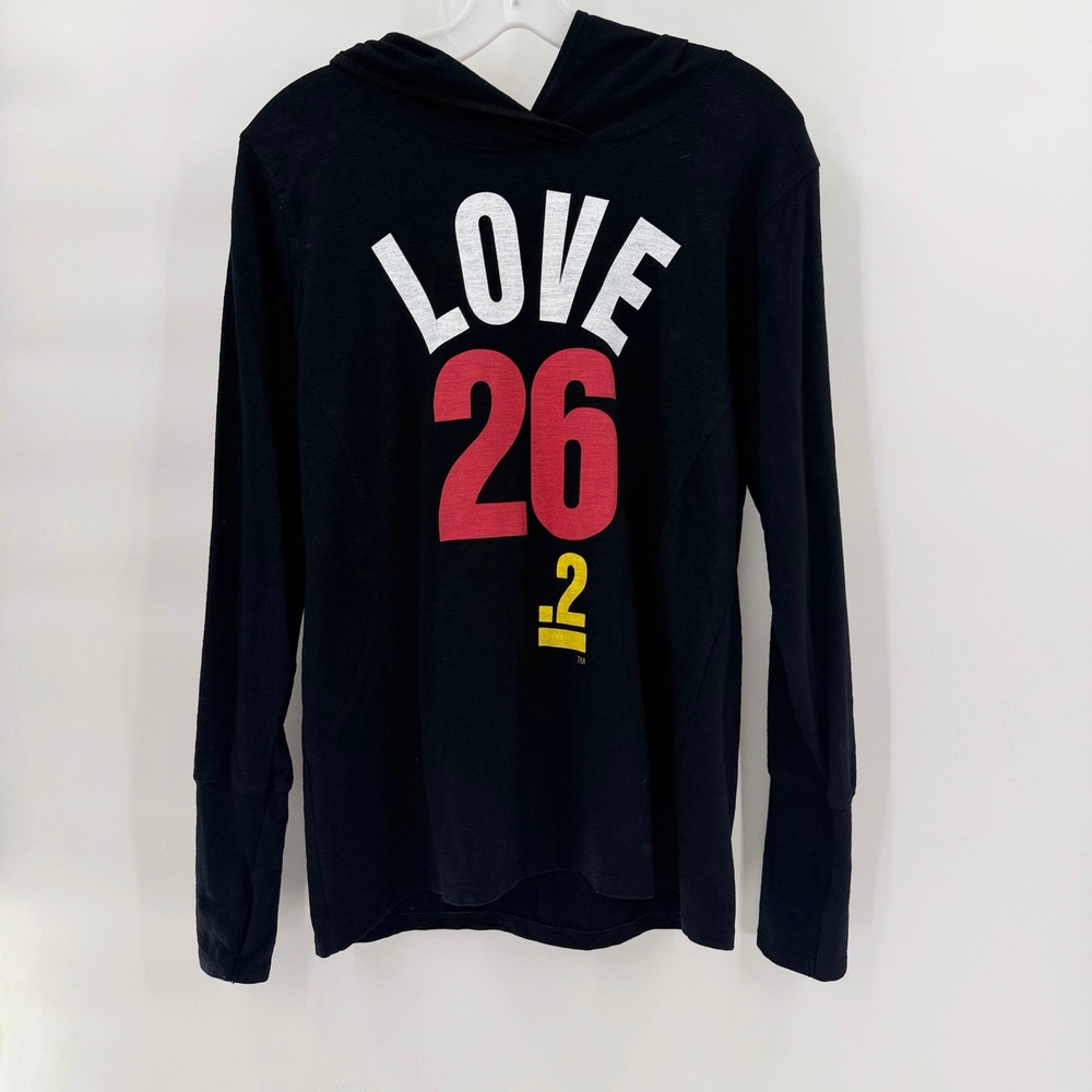 RAW THREADS ATHLETICS Walt Disney World Marathon 26.2 Hoodie Large Black